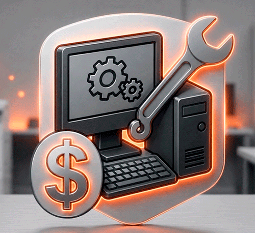$100 pesos en servicios técnico computadoras